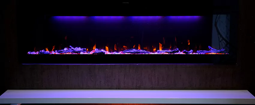 Dynamic Flame Color Fireplace Installation in Coronado, CA
