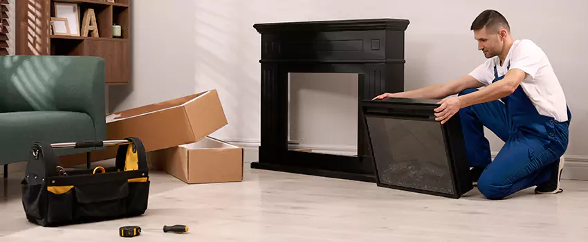 Old Rusted Metal Fireplace Repair And Replacement in Coronado, CA