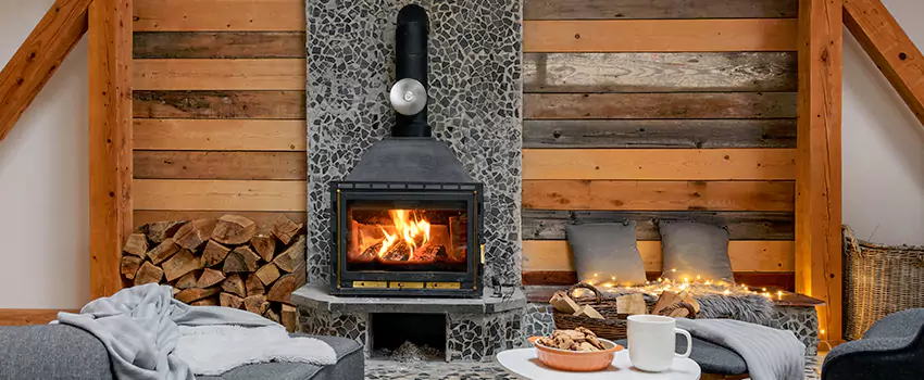 Thelin Hearth Products Direct Vent Gas Stove Fireplace Inspection in Coronado, California